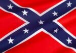 Flag of the Confederate States of America. Its use started in response to the civil rights movement in the 1950s and 1960s and continues to the present day.